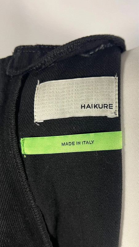 Robe en jean noire Delilah