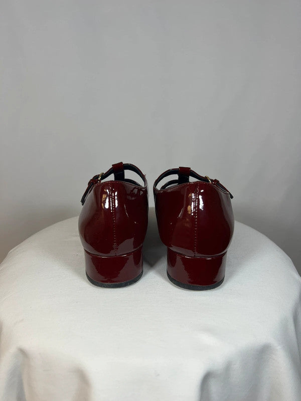 Escarpins Teagan à bride bordeaux