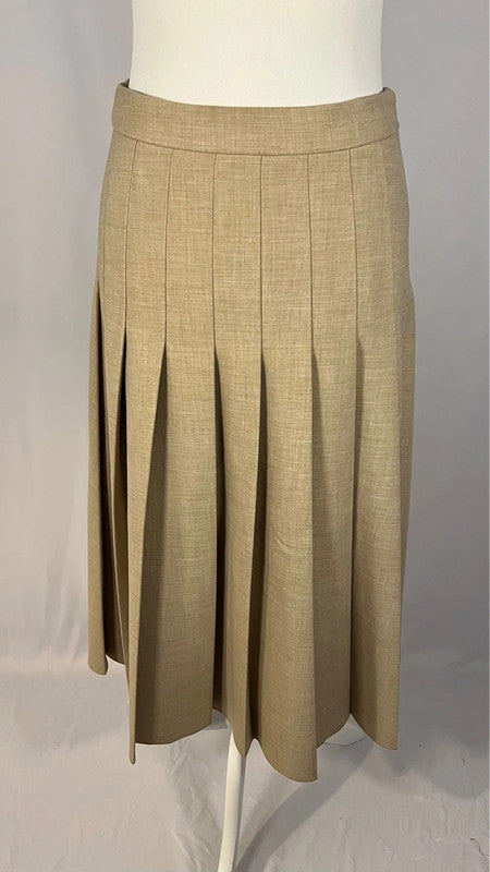 Jupe plissée Didi beige