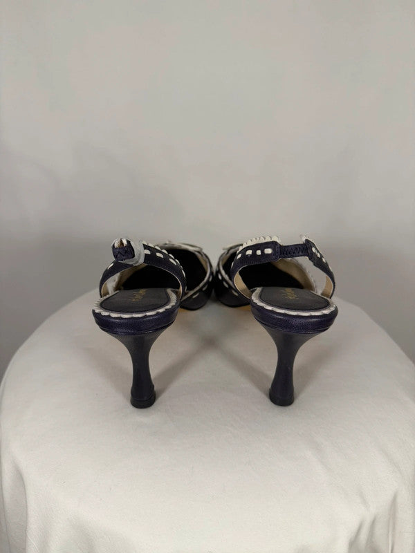 Talons Charly Navy Blue