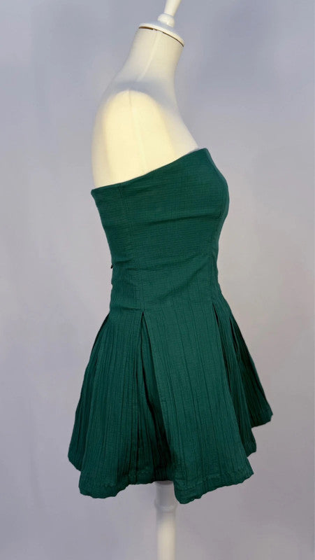 Robe mini Made me Smile verte