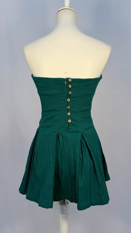 Robe mini Made me Smile verte