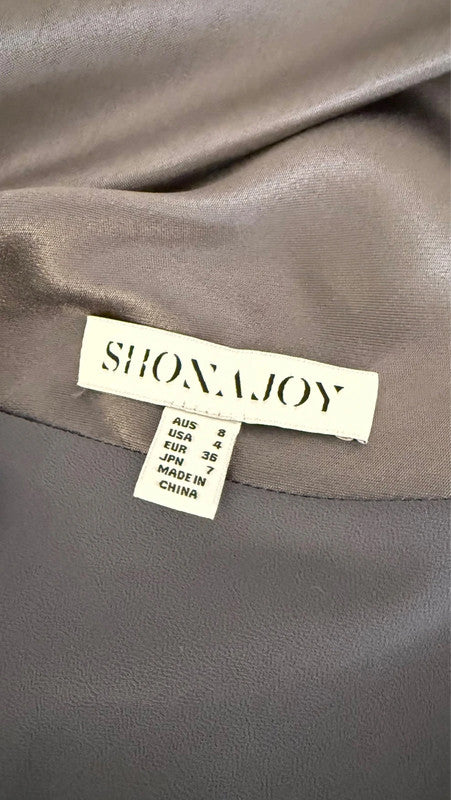 Robe longue asymétrique à Dos Bénitier La Lune