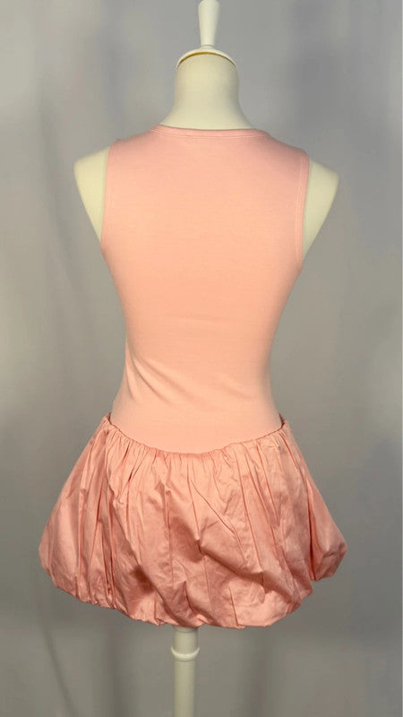 Ensemble top Lucia + mini-jupe Grace rose