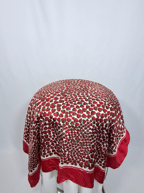 Bandana surdimensionnée en soie