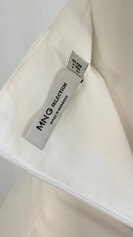 Robe longue RITA blanche - Mango