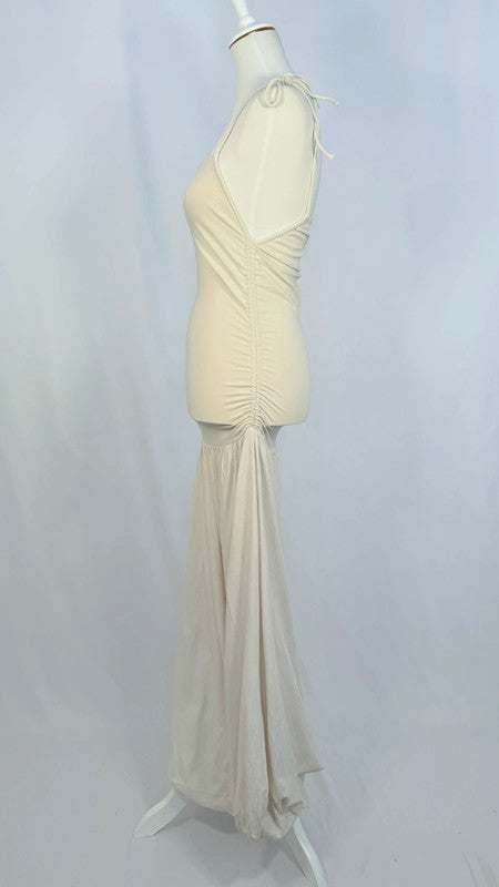 Robe midi Liza Drop-Waist