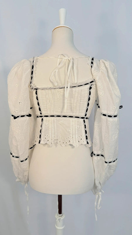 Top Rowan blanc - For love and lemons