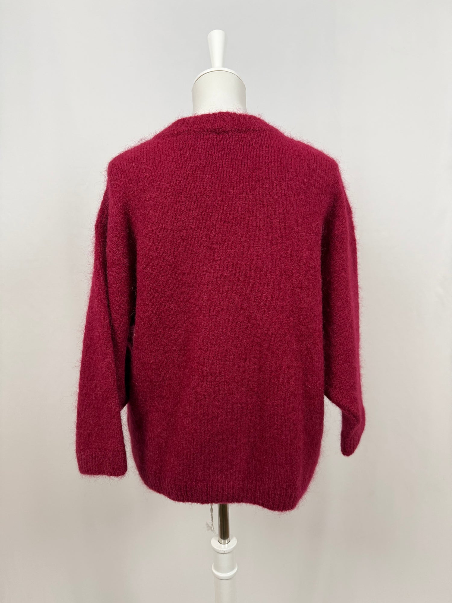 Gilet Pinobery rouge en mohair