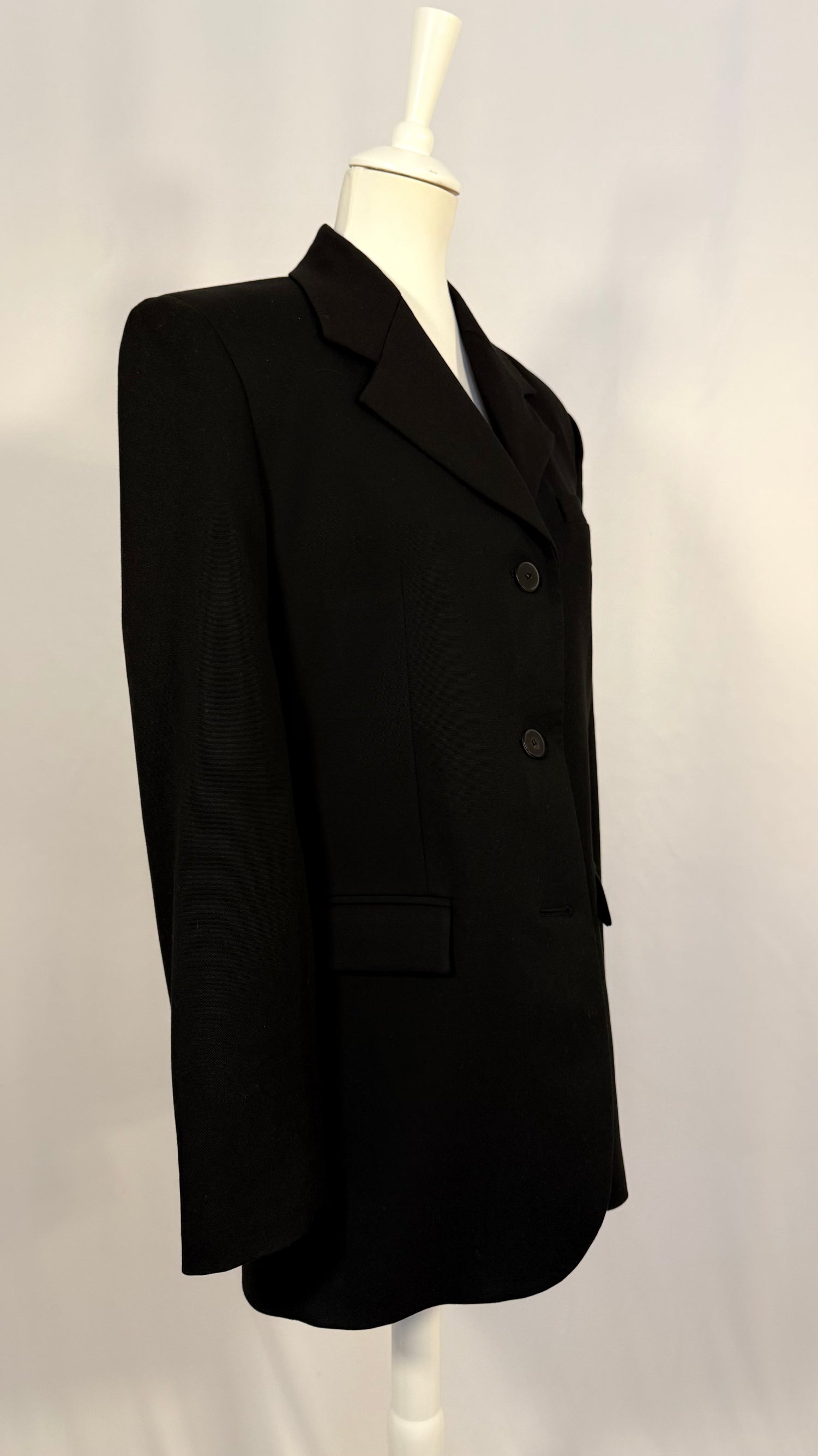 Black suit blazer jacket