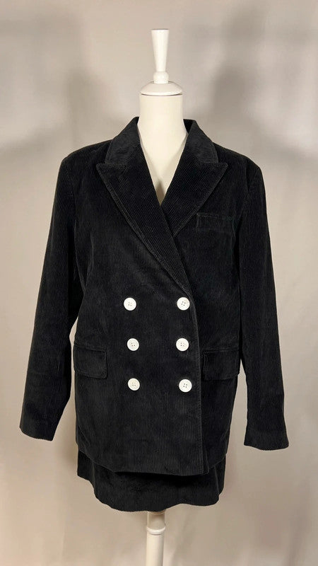 Veste/Blazer Croisée en Velours