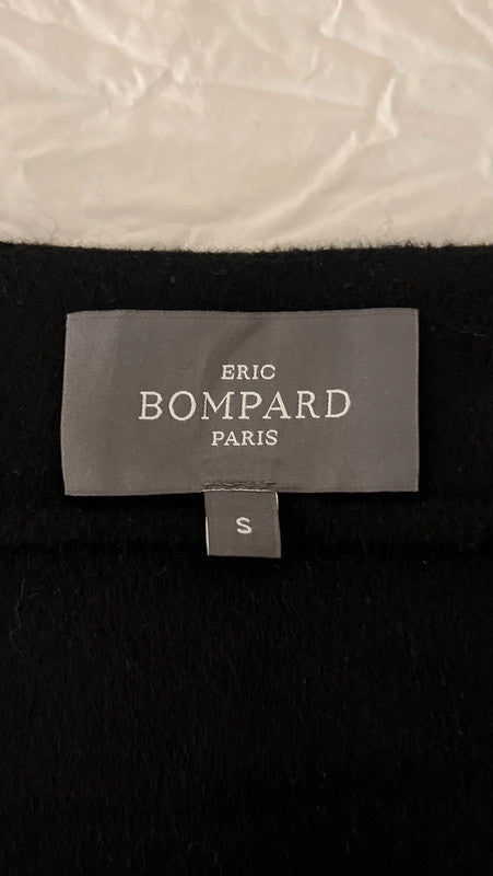 Mini jupe drapée noire