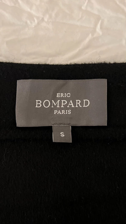 Mini jupe drapée noire