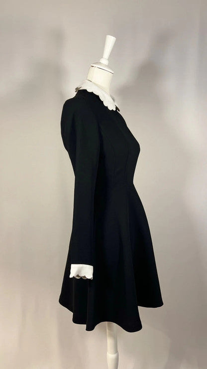 Robe patineuse noire