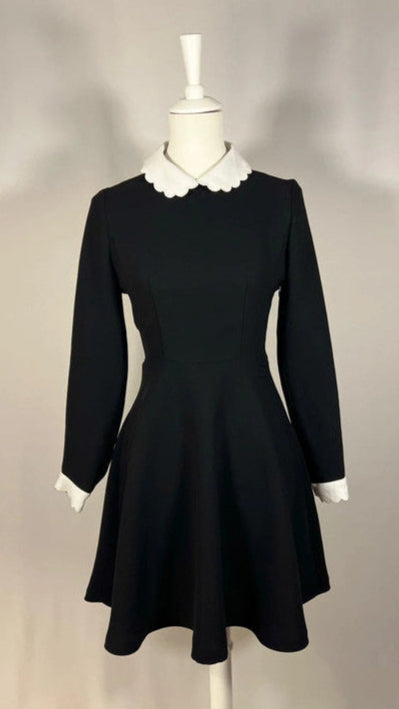 Robe patineuse noire