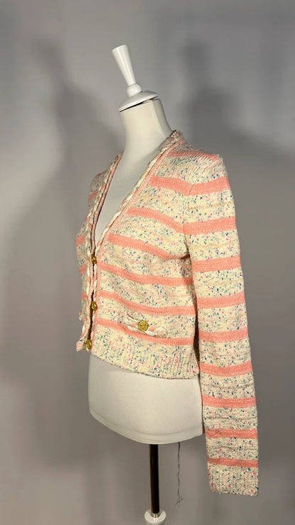 Gilet/Cardigan Space-dyed