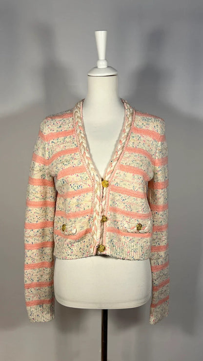 Gilet/Cardigan Space-dyed