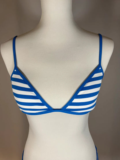 Bikini Stripe bleu et blanc