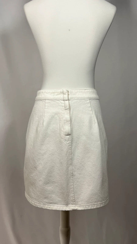 Mini-jupe blanche