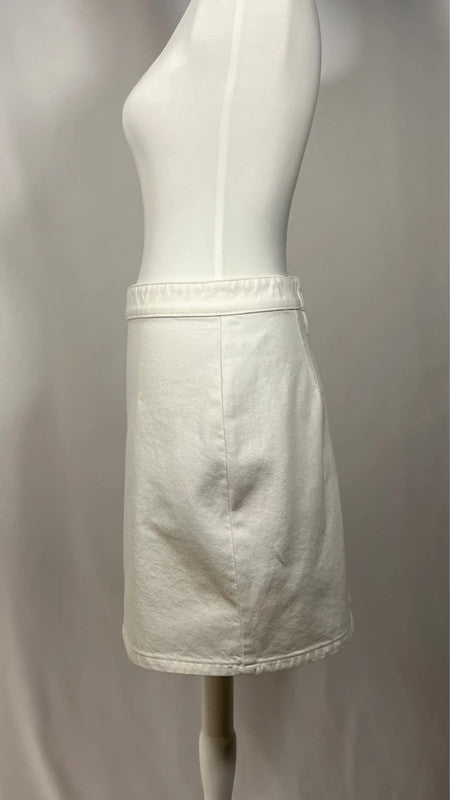 Mini-jupe blanche