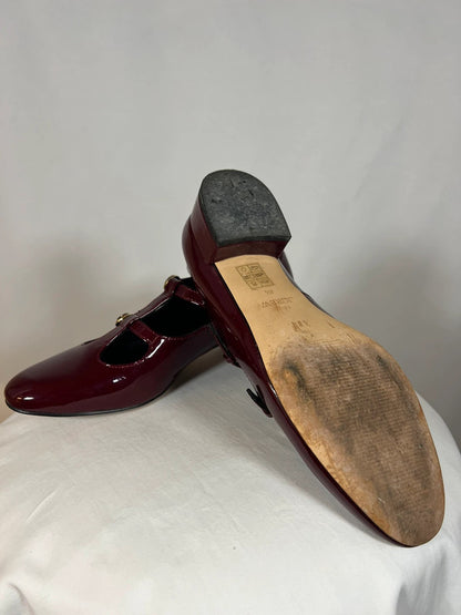 Escarpins Teagan à bride bordeaux