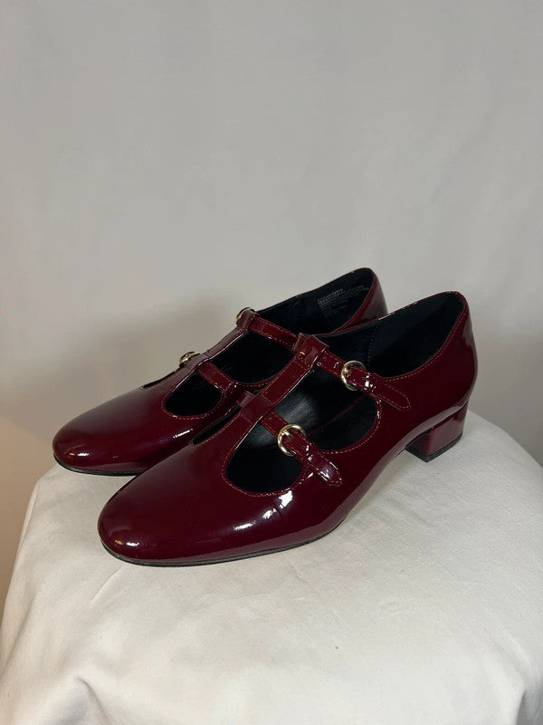 Escarpins Teagan à bride bordeaux