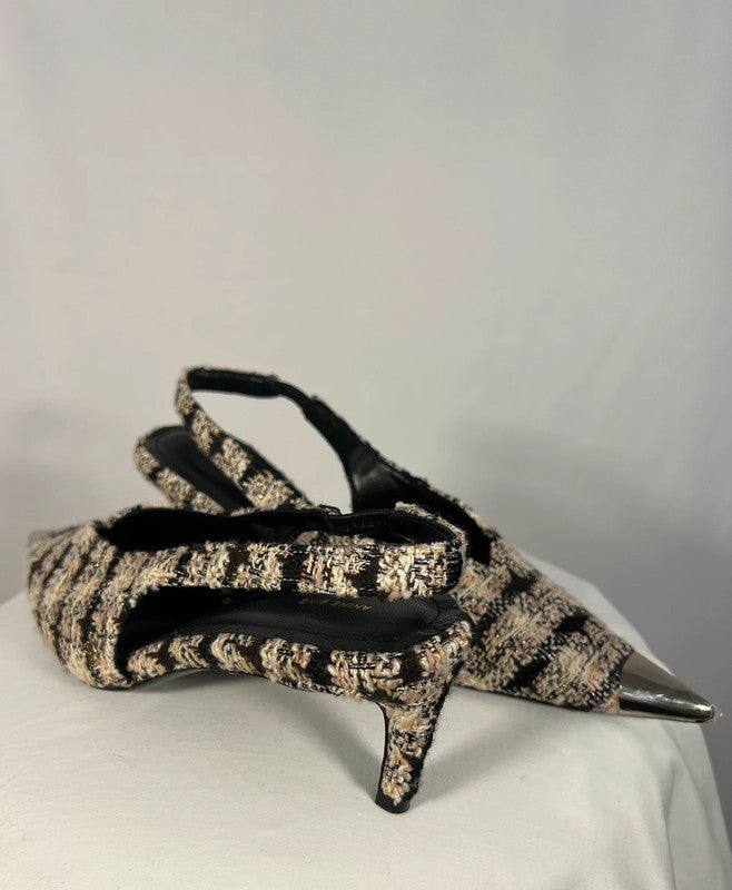 Escarpins Tweed Apricot