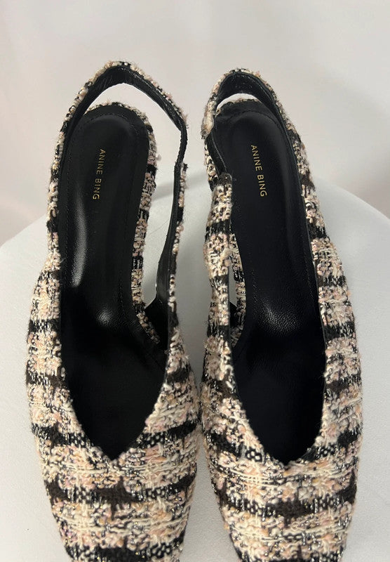 Escarpins Tweed Apricot