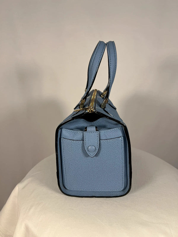 Sac Babila Boston Mini bleu ciel