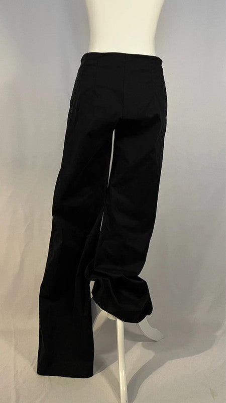 Pantalon flare stretch noir