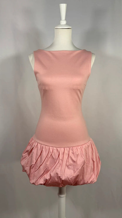 Robe courte Pamela rose