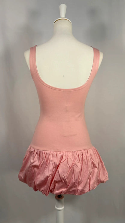 Robe courte Pamela rose