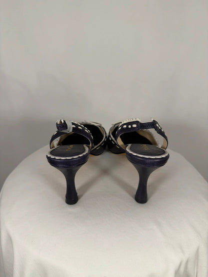 Talons Charly Navy Blue