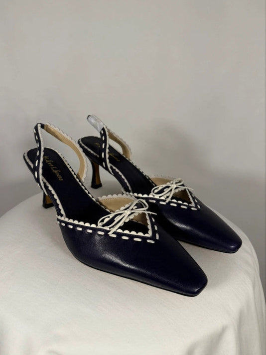 Talons Charly Navy Blue