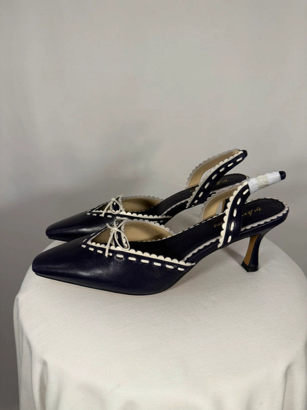Talons Charly Navy Blue