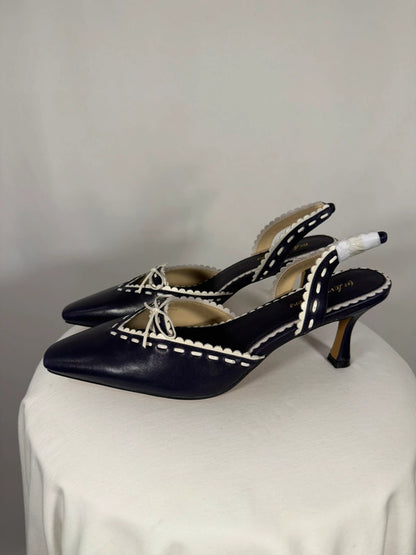 Talons Charly Navy Blue