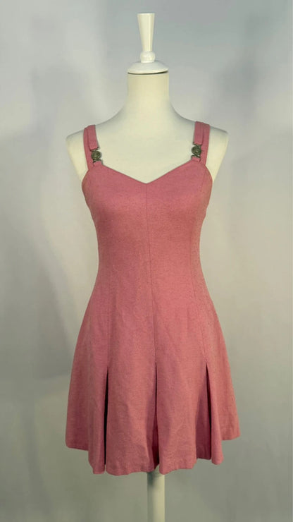 Robe mini rose