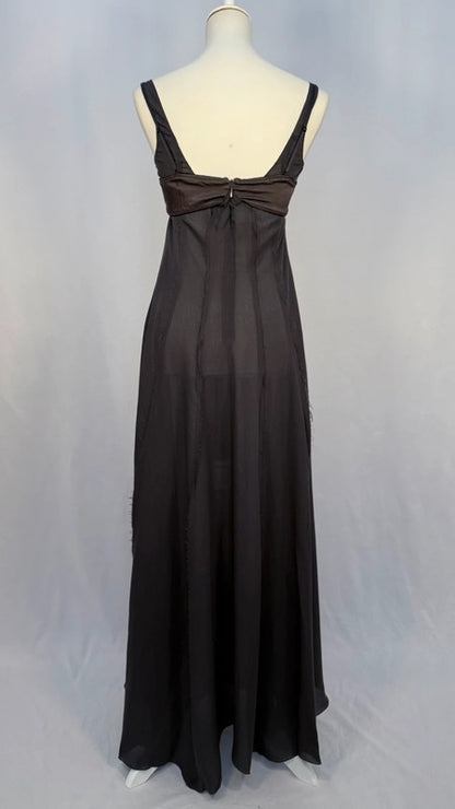 Robe ajustée à bretelles style corset