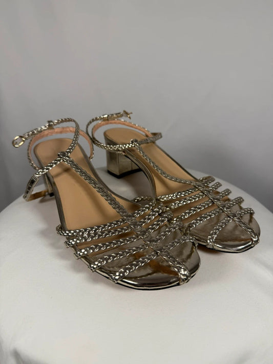 Sandales à talons à brides tressées Shay