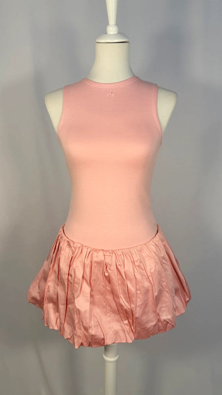 Ensemble top Lucia + mini-jupe Grace rose