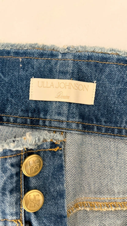 Short en jean taille haute