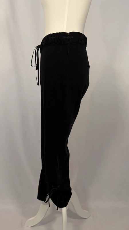 Cindy black capri pants