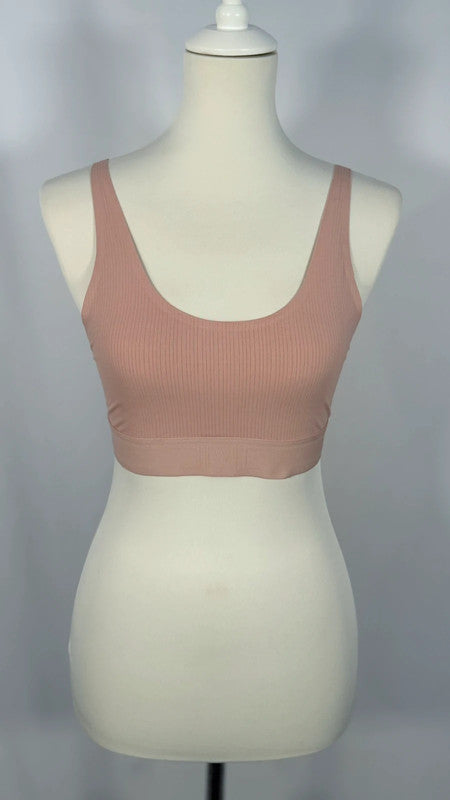 Soutien-gorge crop top Beauty rose