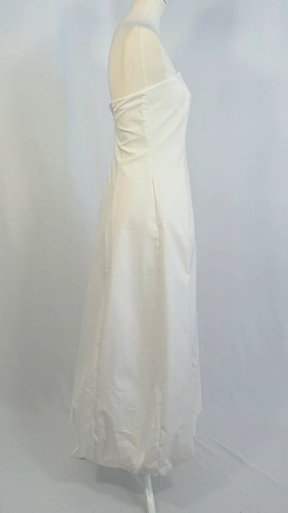 Robe longue RITA blanche - Mango