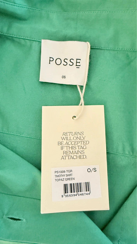 Chemise Timothy verte