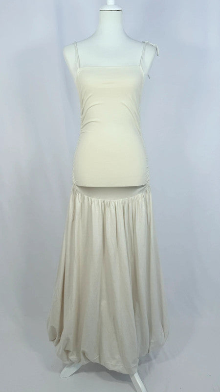 Robe midi Liza Drop-Waist