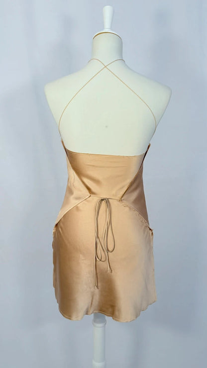 Robe mini beige - Are You Am I