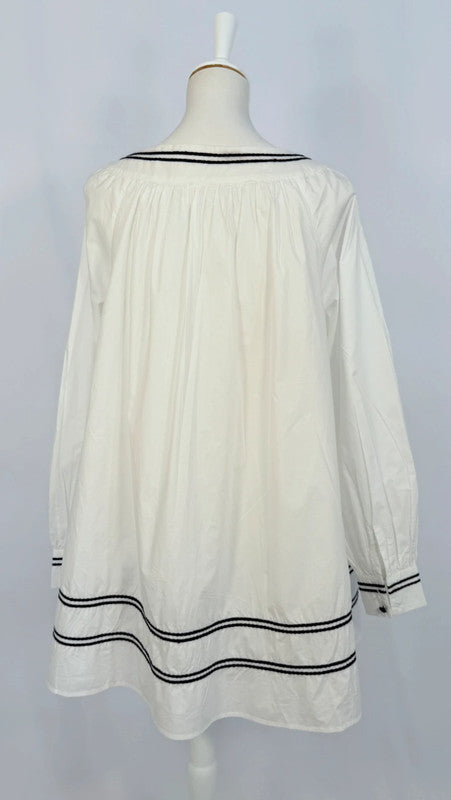 Blouse style marin blanc et noir - For love and lemons