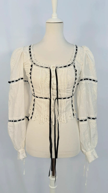 Top Rowan blanc - For love and lemons