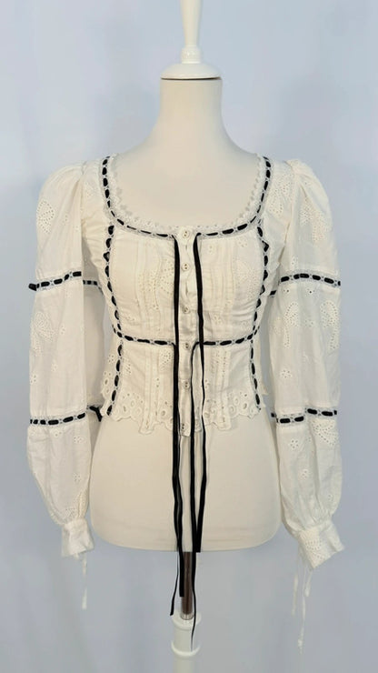 Top Rowan blanc - For love and lemons